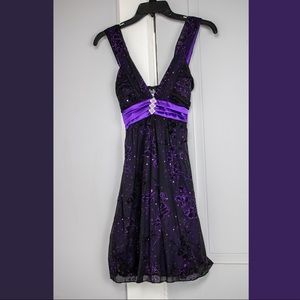 Short Glittery Formal Dress